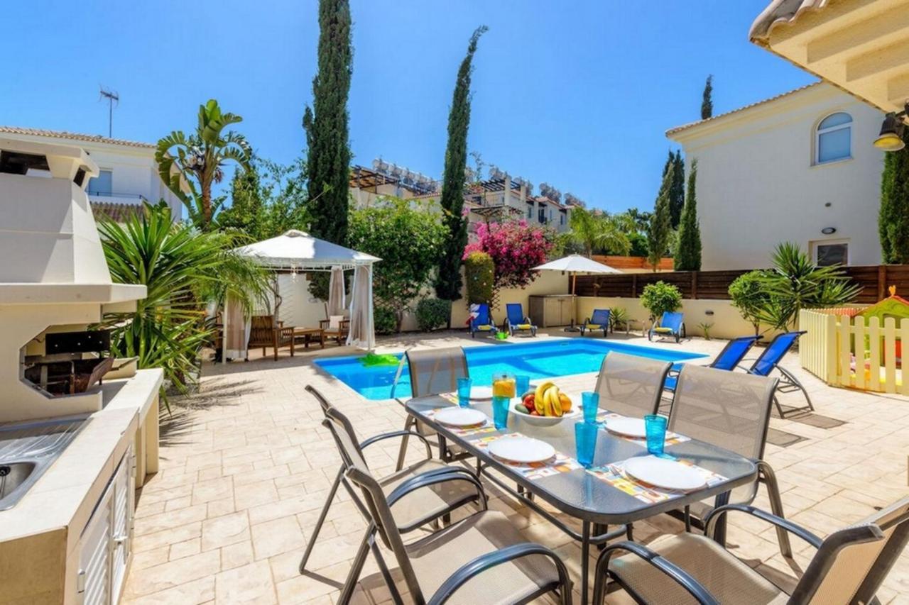 Protaras Villa Athamas Blue Bagian luar foto
